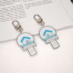 Kpop Acrylic Double-sided Keychain Pendant