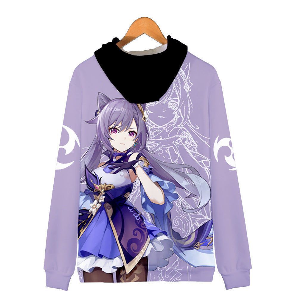 Unisex Game 3D Print Relaxed Fit Hoodie