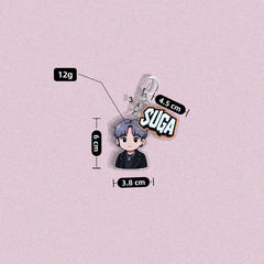 SUGA V JK Pendant Bag Keychain