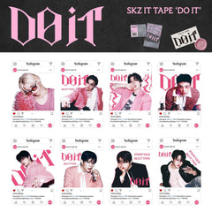 SKZ Album DO IT Transparent Photocard