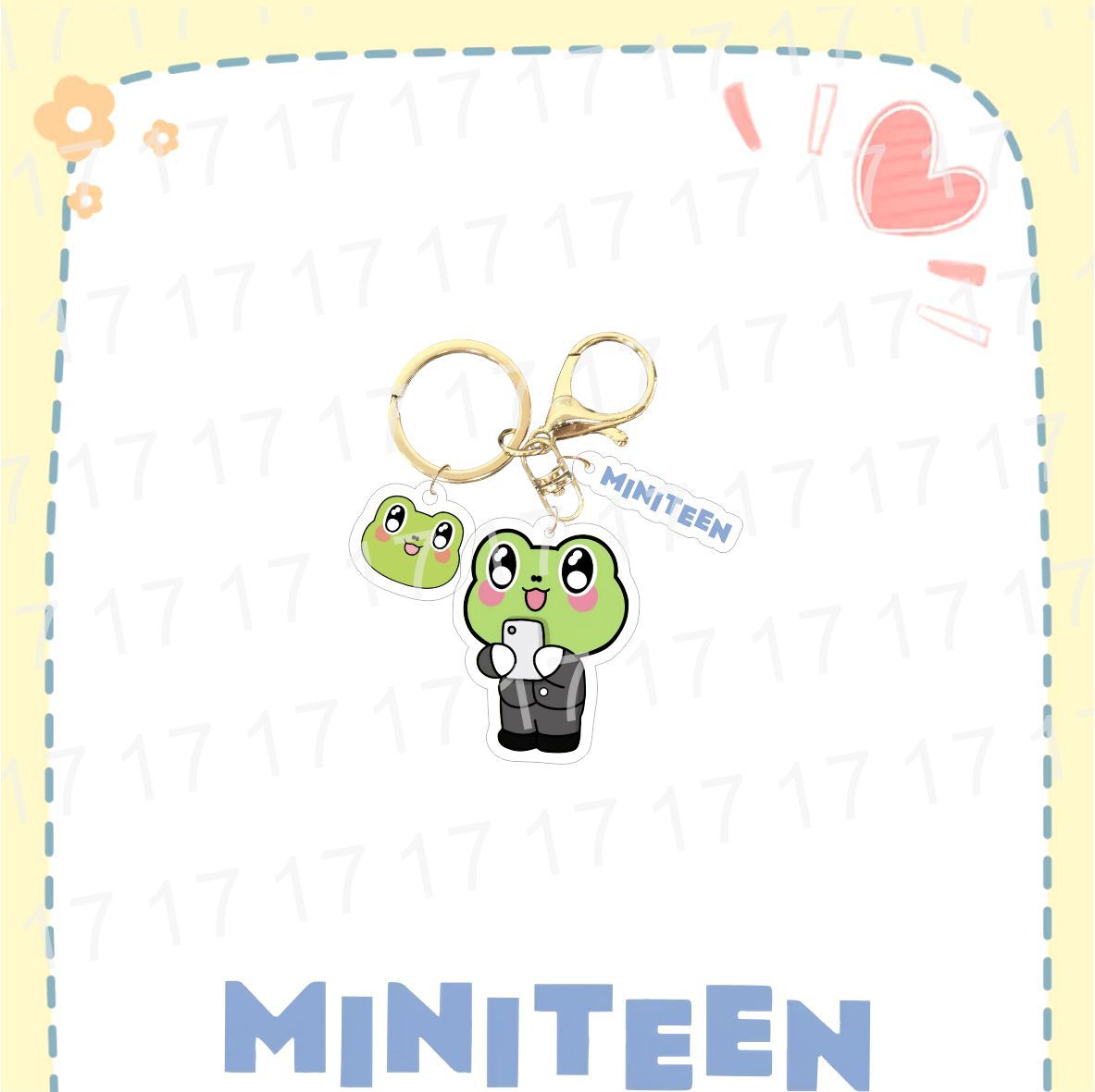MINITEEN Cartoon Keychain Pendant Accessories