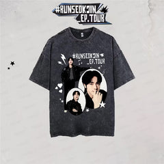 JIN Run Seokjin Ep Tour 2025 Vintage Shirt