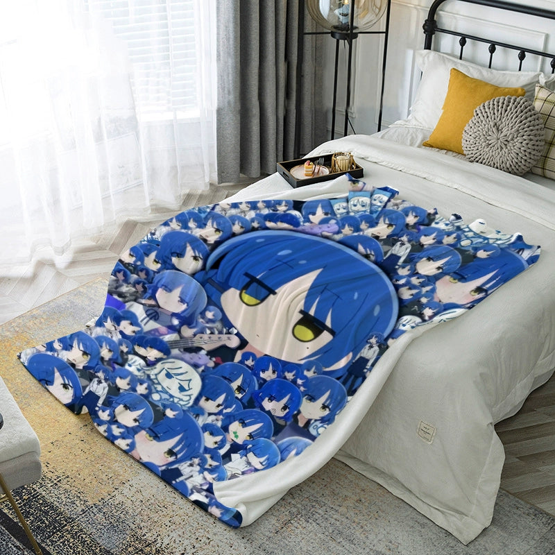 Cute Anime Flannel Blanket