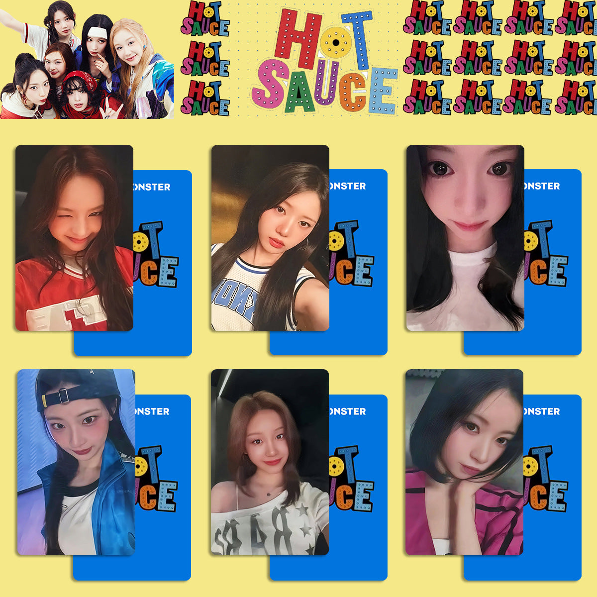 BABYMONSTER HOT SAUCE Photocards