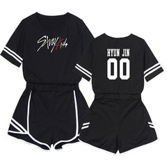 KPOP Group Women's T-shirt Shorts Set
