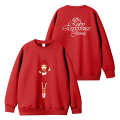 JENNIE Ruby Graphic Printed Hoodie Top