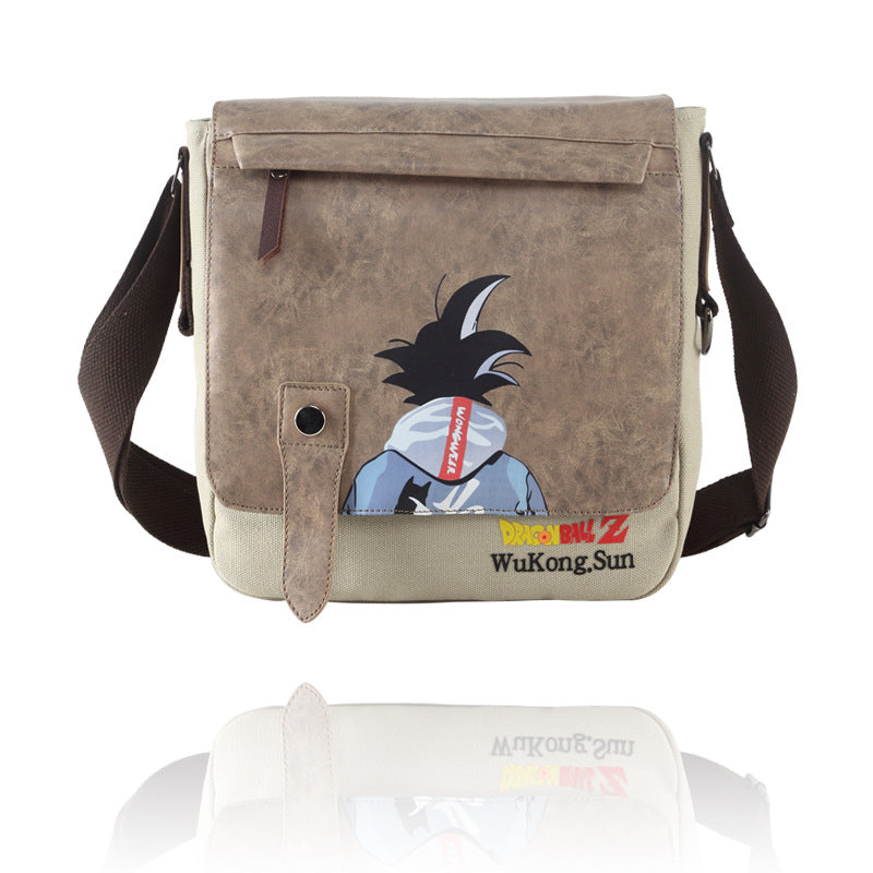 Casual Anime Canvas Shoulder Bag