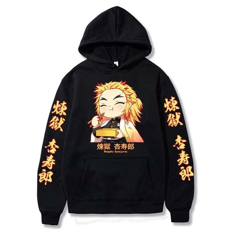 Unisex Trendy Anime Graphic Casual Hoodie