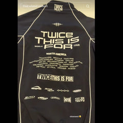 Twice THIS IS FOR Tour Trench Coat Jacket