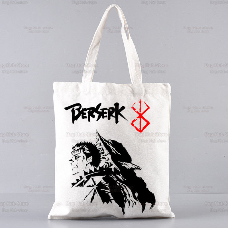 Guts Anime Printed Canvas Tote Bag