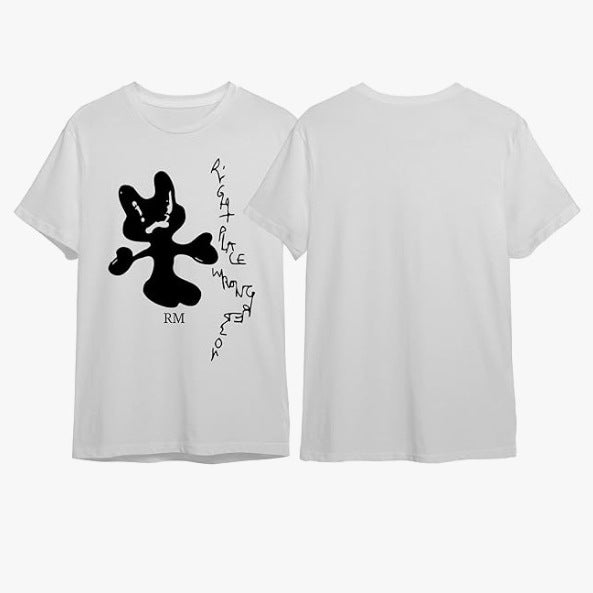 RM Right Place Wrong Person White T-shirt