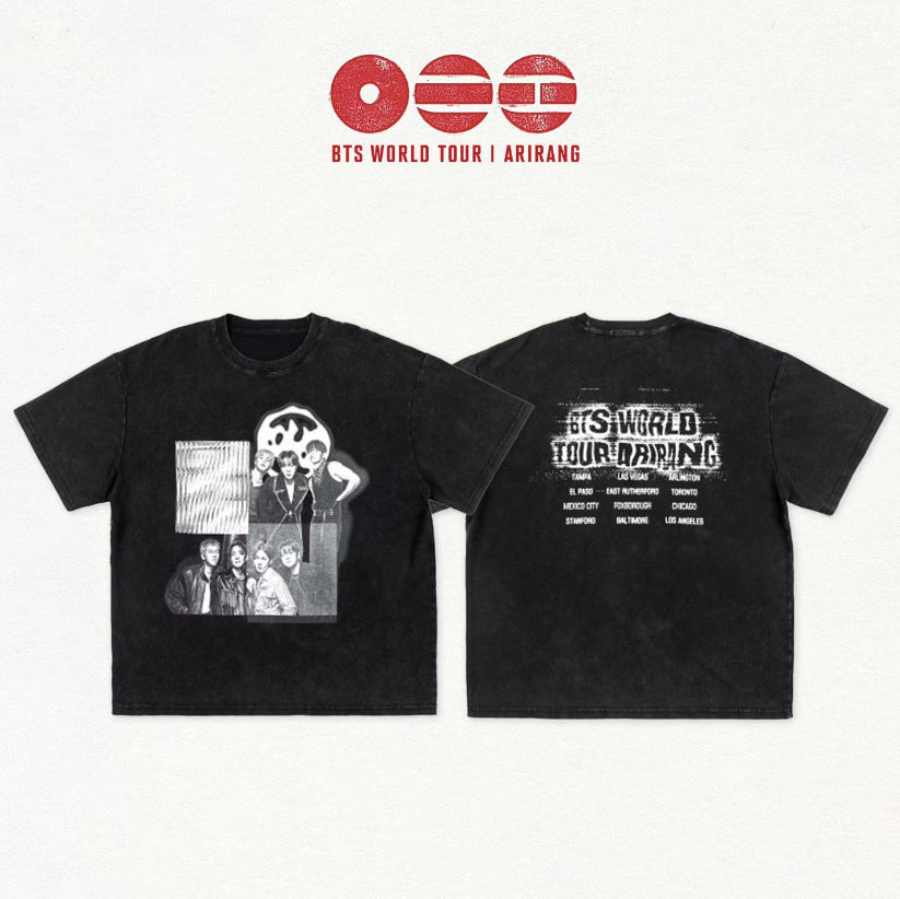 BANGTAN Arirang ARMY Cotton T-shirt Top