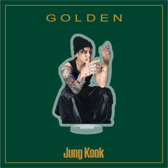JK Golden Album Standing Tabletop Ornament