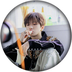 BND [WHO!] Concept Photo Badge Mirror Keyring