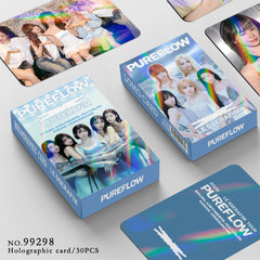 30PCS LSF PUREFLOW Holographic Photocards