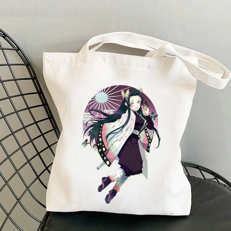 Cute Anime Canvas Handbag