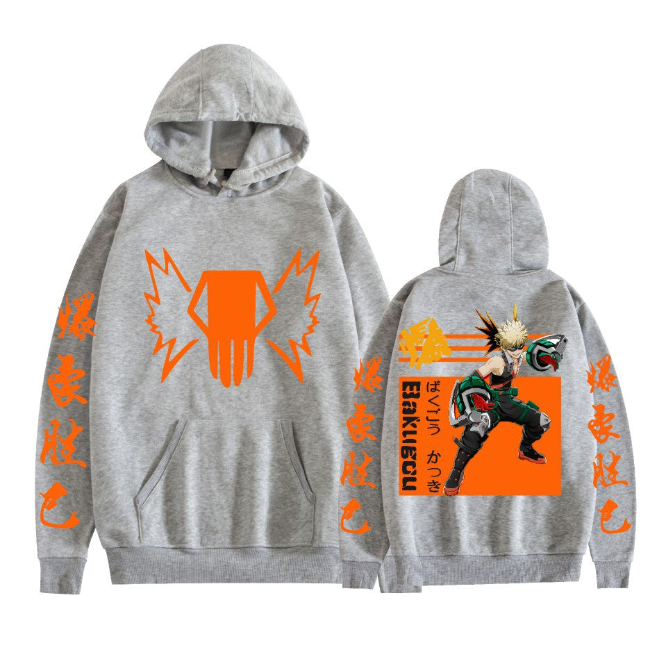 Unisex Anime Printed Fashion Loose Hoodie