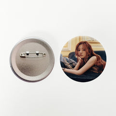 IROHA MOKA Magazine Badge Mirror Keychain Pendant