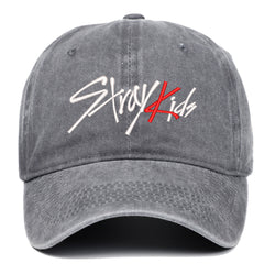 KPOP Logo Embroidered Baseball Cap