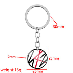 SKZ LOGO Round Keychain Pendant