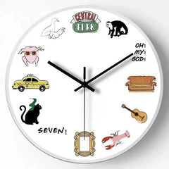 Friends Wall Clock Decor