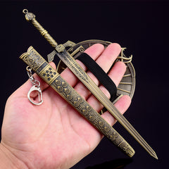 Banished Knight's Greatsword Game Sword Shield Set Crafts