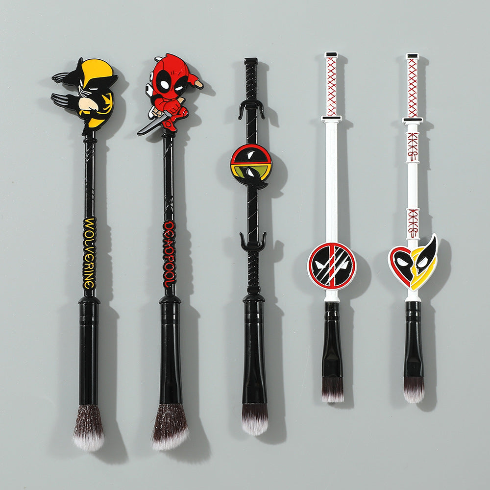 Deadpool & Wolverine Makeup Brush Set