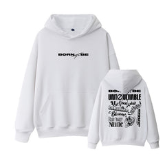 BORN TO BE Tour Cotton Hoodie Top