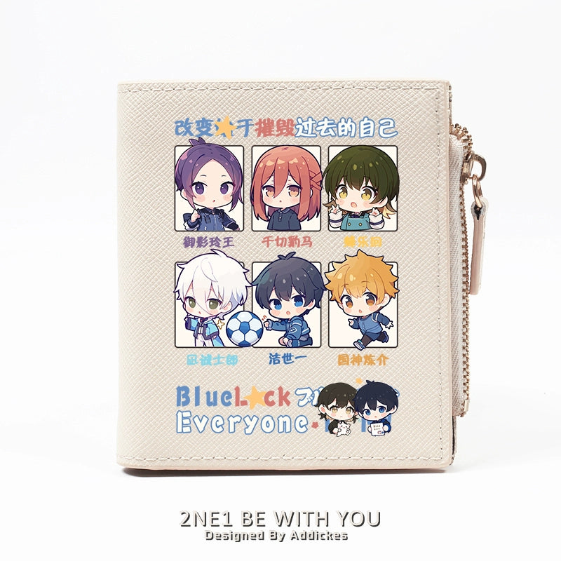 Manga Anime PU Zipper Wallet