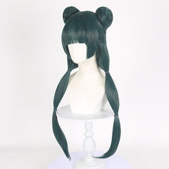 Dark Green Anime Cos Wig