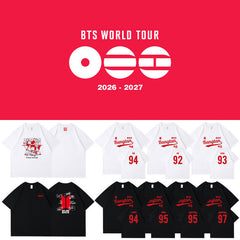 BTS Comeback Cotton Short-sleeved T-shirt