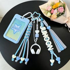 Juhoon Card Holder Pendant Bag Charm