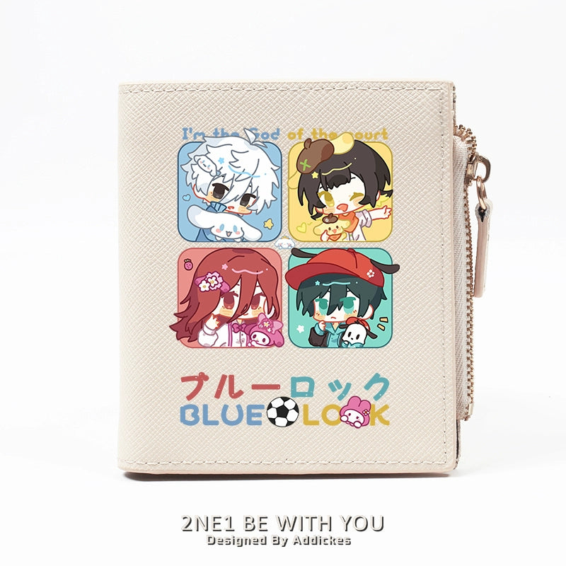 Manga Anime PU Zipper Wallet