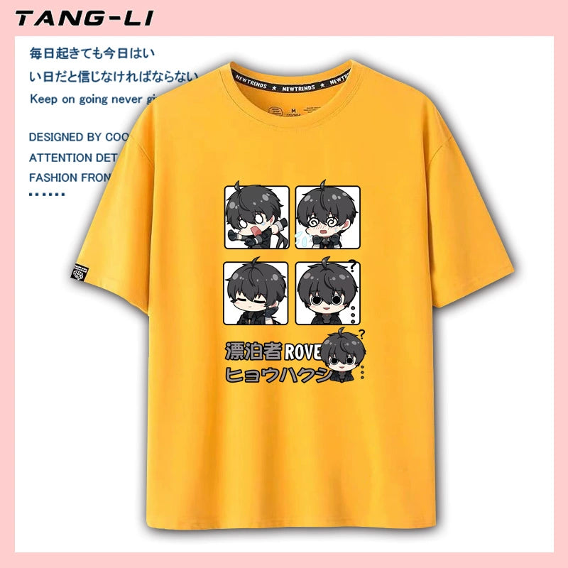 Casual Game Cotton Short Sleeve T-Shirt