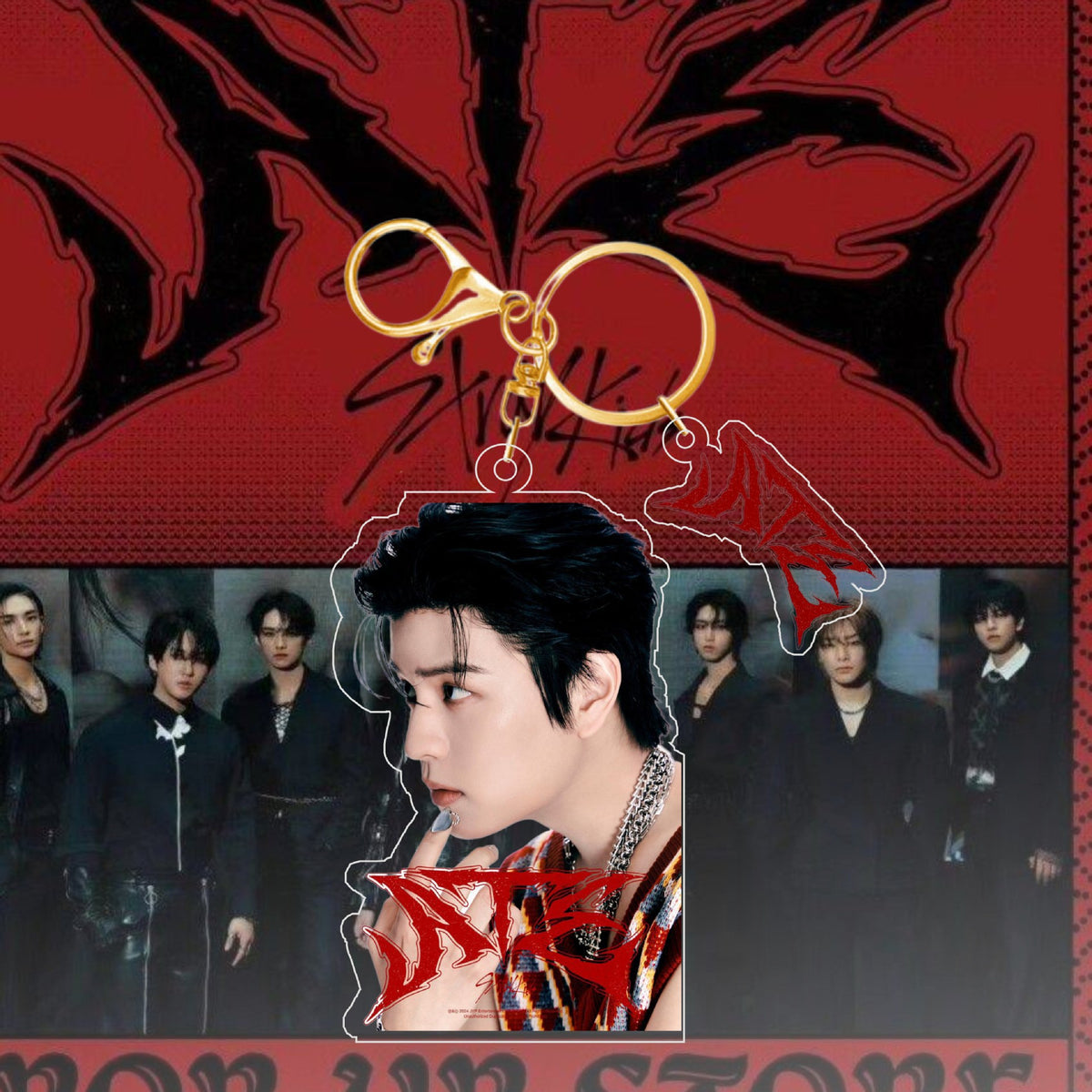 KPOP Album "ATE" Acrylic Keychain Pendant