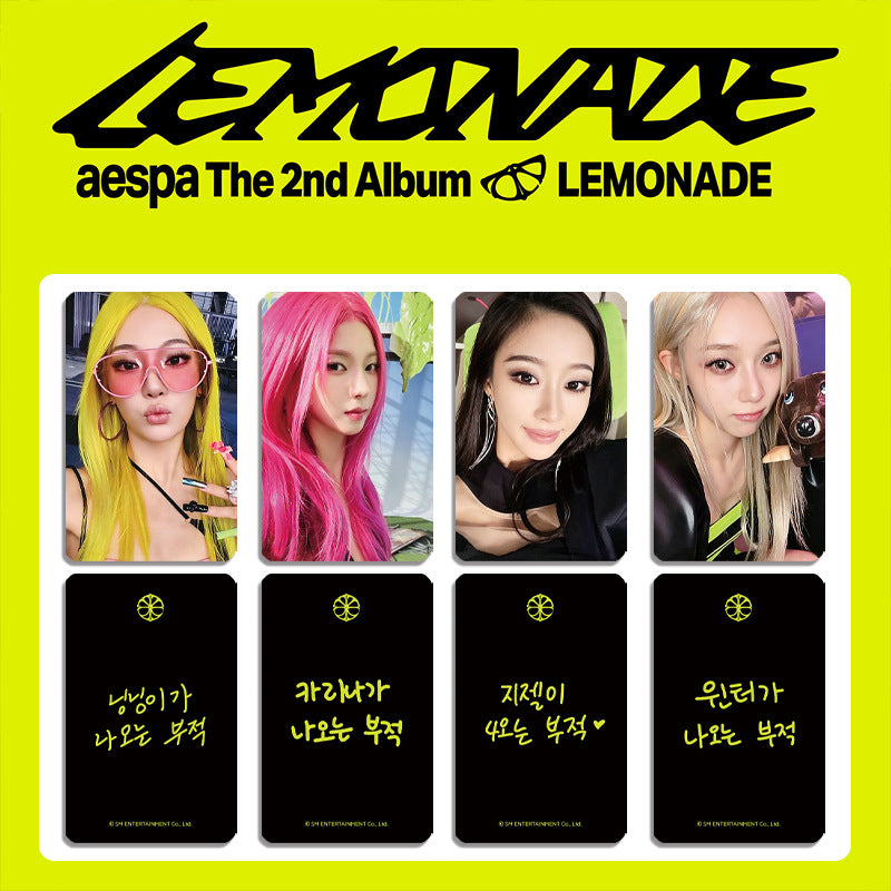 AE "LEMONADE" Album Photocard Set
