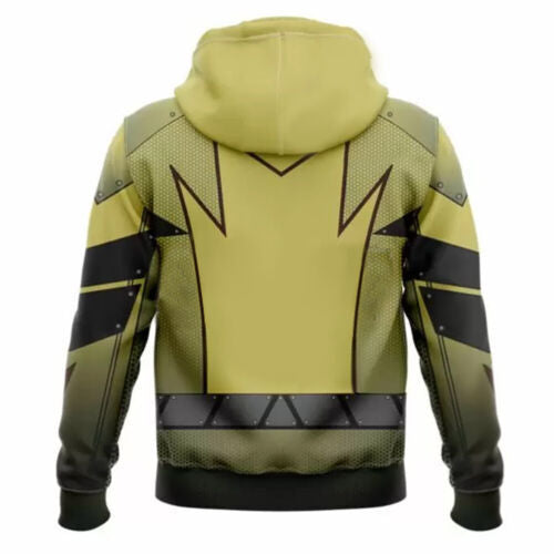 Unisex Comic Digital Printed Cosplay Loose Hoodie