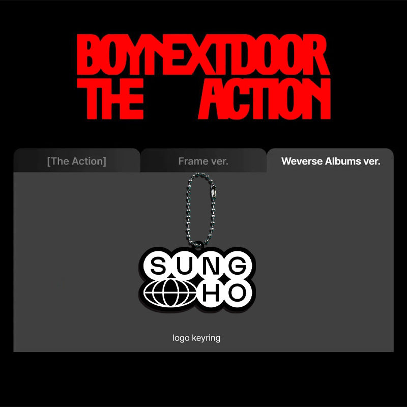 BND "The Action" Name Tag Keyring