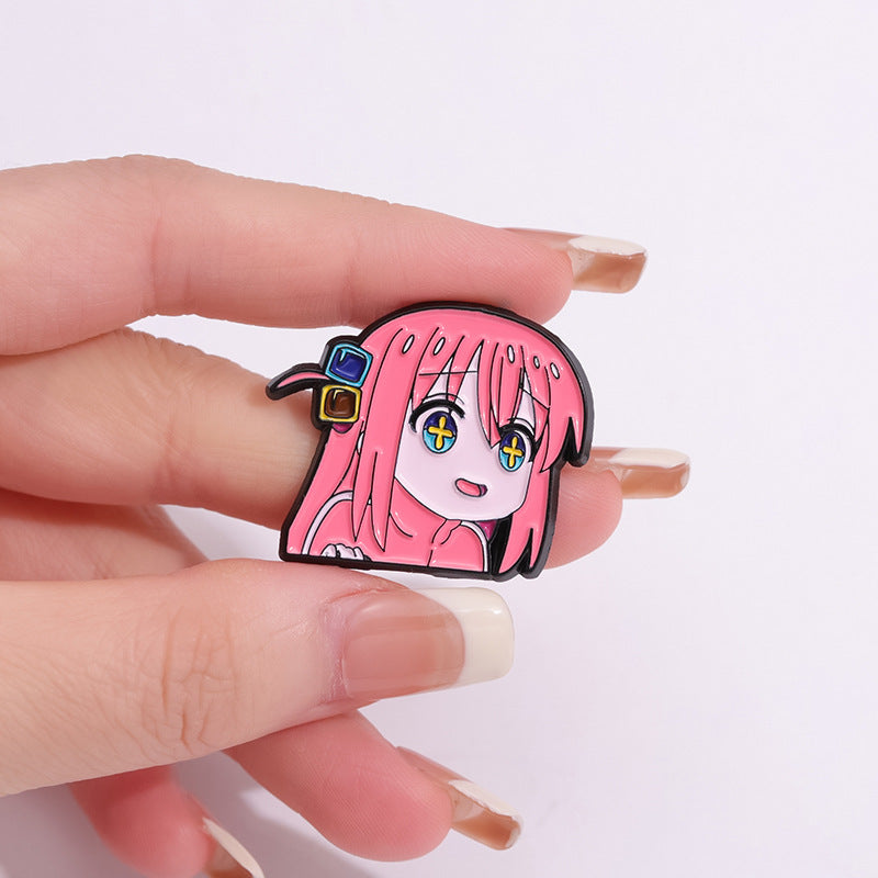 Creative Anime Brooch Badge