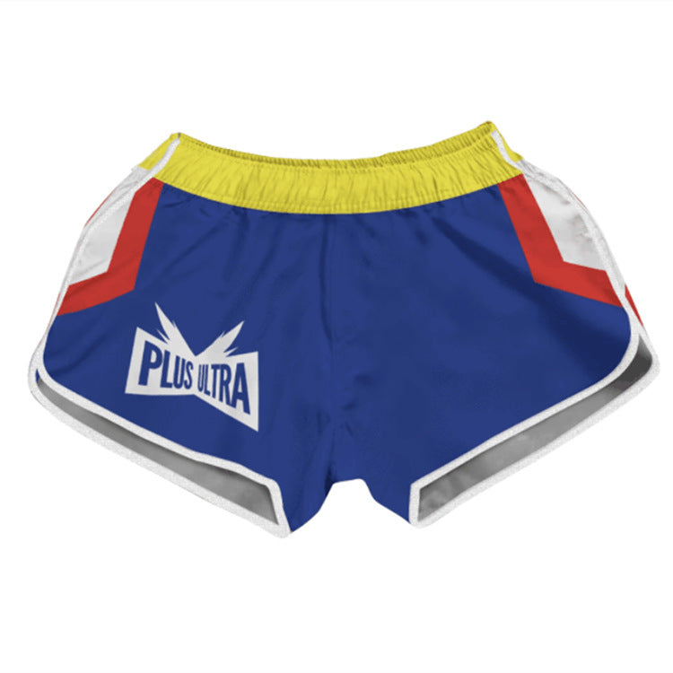 Women's Anime 3d Print Sports Vest Shorts Set