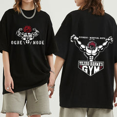 Trendy Anime Baki Gym Loose T-Shirt