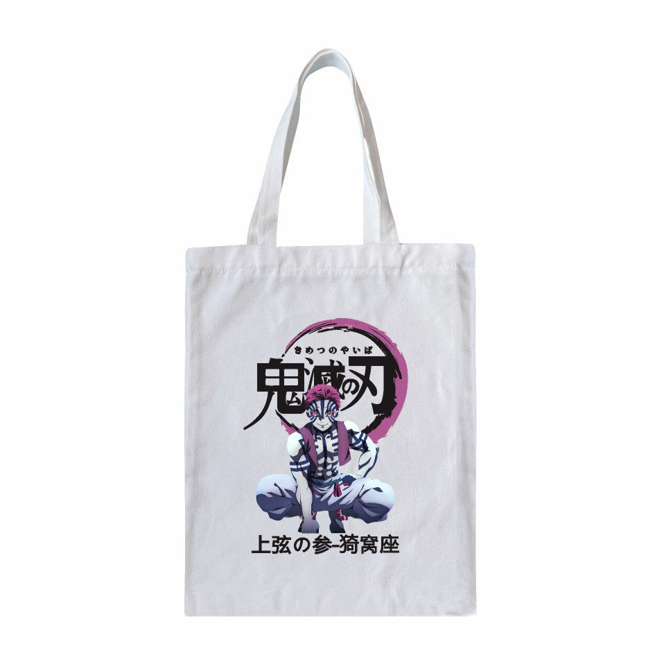 Leisure Anime Print Shoulder Tote Bag