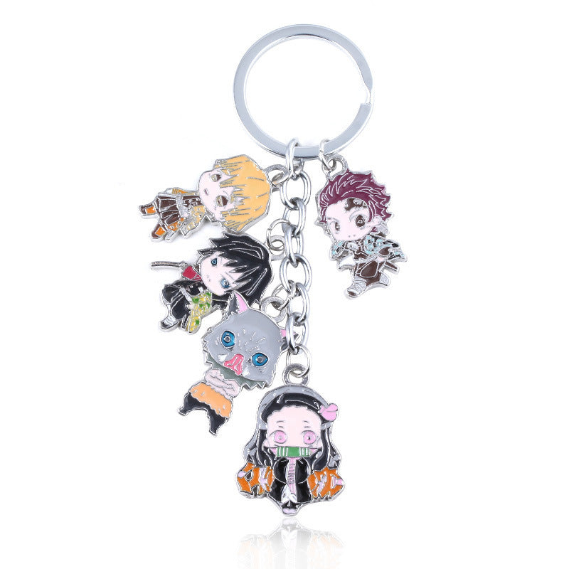 Cartoon Anime Character Keychain Pendant