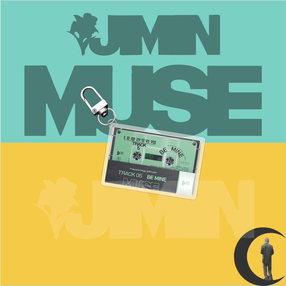JIMIN < MUSE > CD Acrylic Keychain Pendant