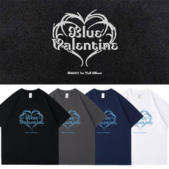 BlueValentine Album LOGO Short-sleeved T-shirt