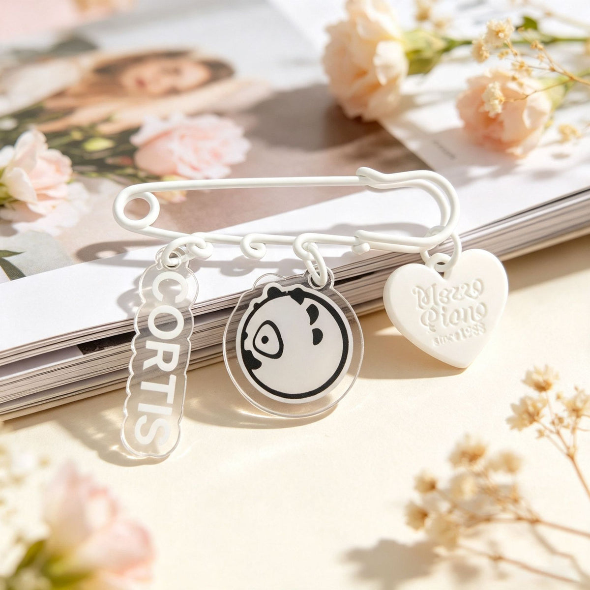 PYPD Tour Cartoon Acrylic Pins