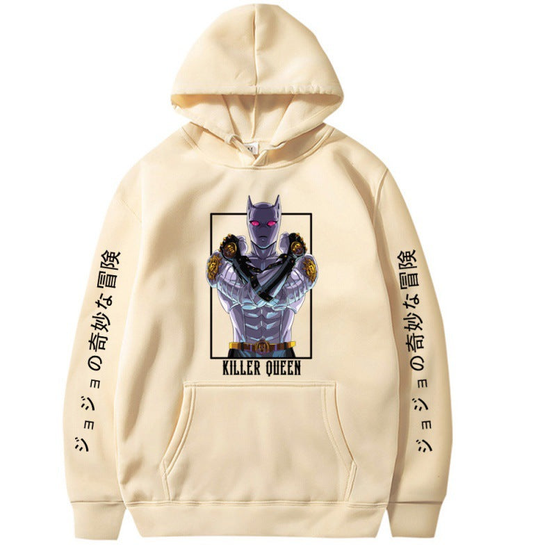 Trendy Unisex Killer Queen Printed Casual Hoodie