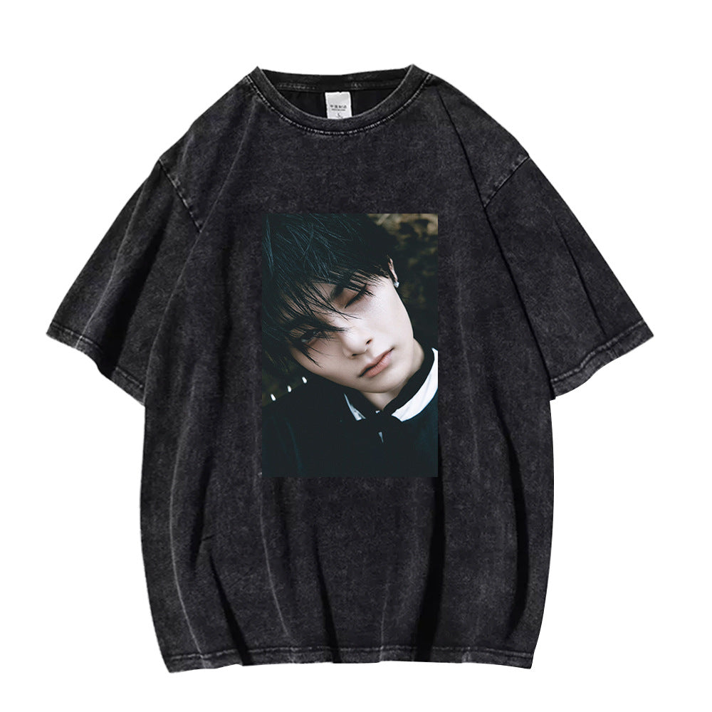 SKZ 'DO IT' Printed Washed T-shirt