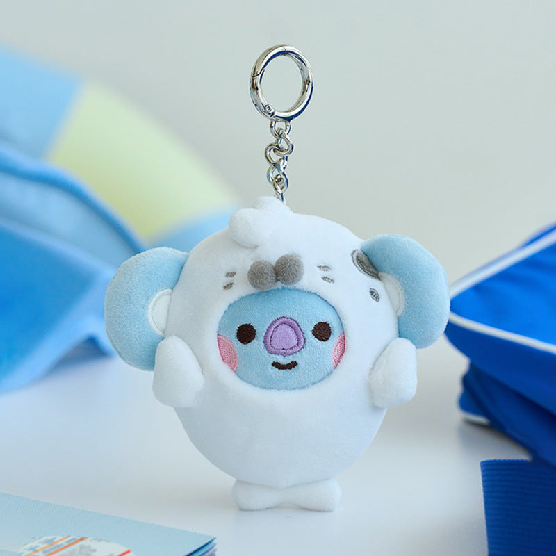 Kpop Ocean Friends Plush Keychain