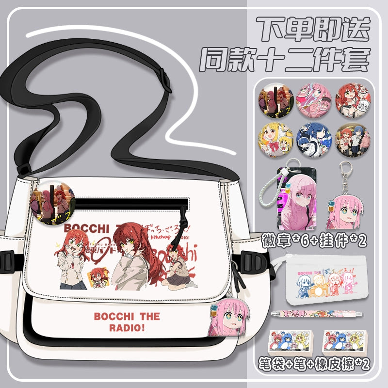 Cute Anime Crossbody Shoulder Backpack
